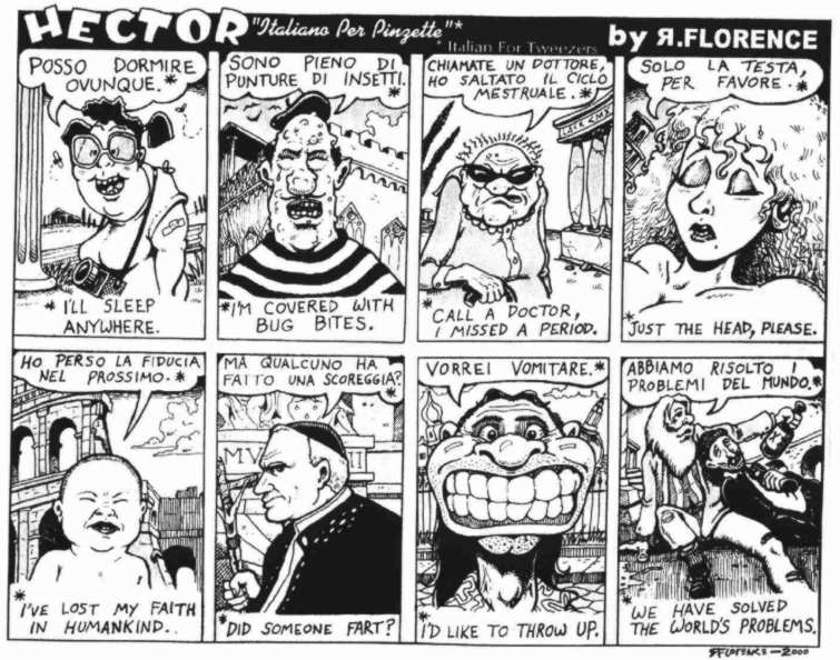 'Italian for Tweezers'©2001 Richard Florence